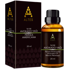 %100 Saf Avokado Yağı / Avocado Oil / Soğuk Sıkım 20ml TM24AV0101