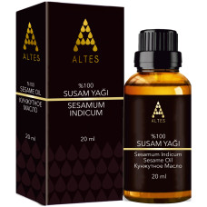 %100 Saf Susam Yağı / Sesame Oil / Soğuk Sıkım 20ml YM24SSM0101