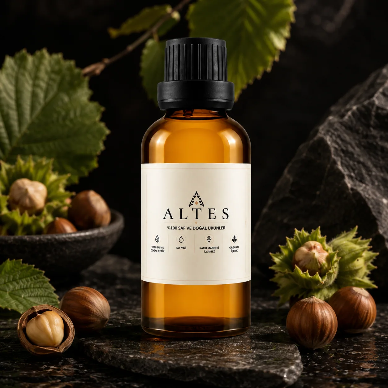 Fındık Yağı 50 ml – %100 Saf ve Doğal Soğuk Sıkım