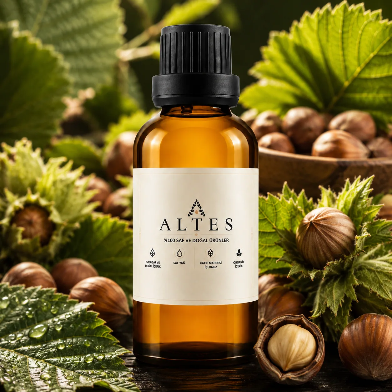 Fındık Yağı 50 ml – %100 Saf ve Doğal Soğuk Sıkım