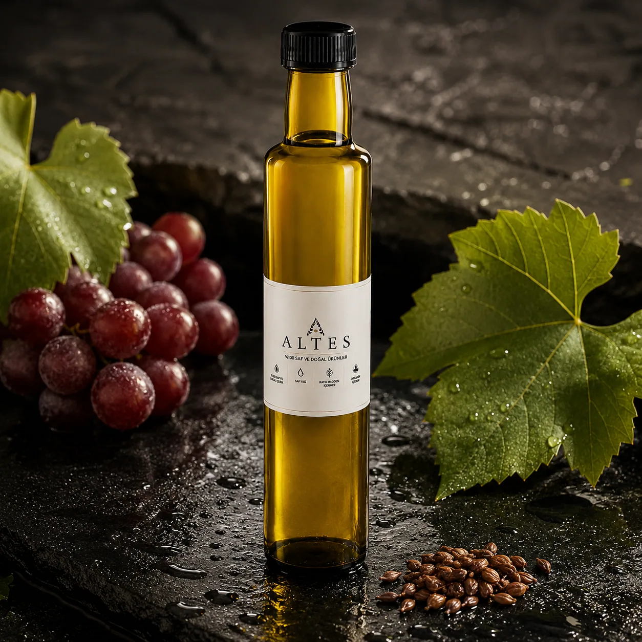 Üzüm Çekirdeği Yağı 250 ml – %100 Saf ve Doğal