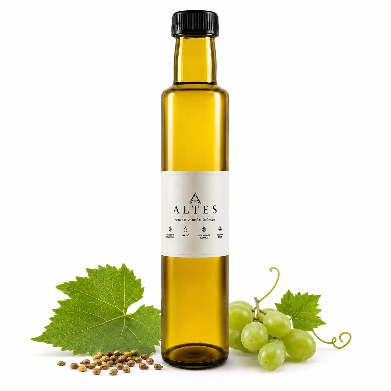 Üzüm Çekirdeği Yağı 250 ml – %100 Saf ve Doğal