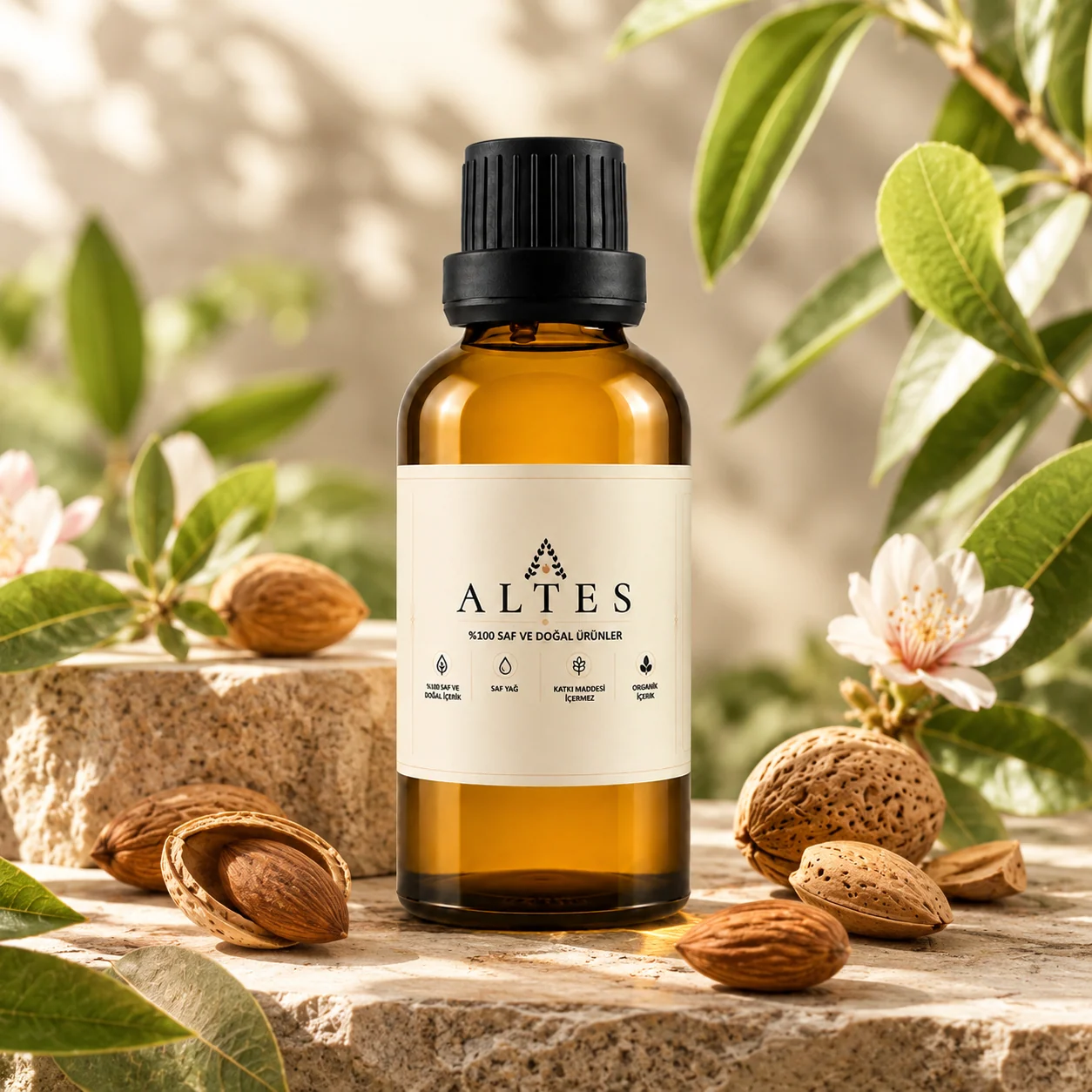 ALTES Acı Badem Yağı 100 ml – %100 Saf ve Doğal - ürün görseli 2