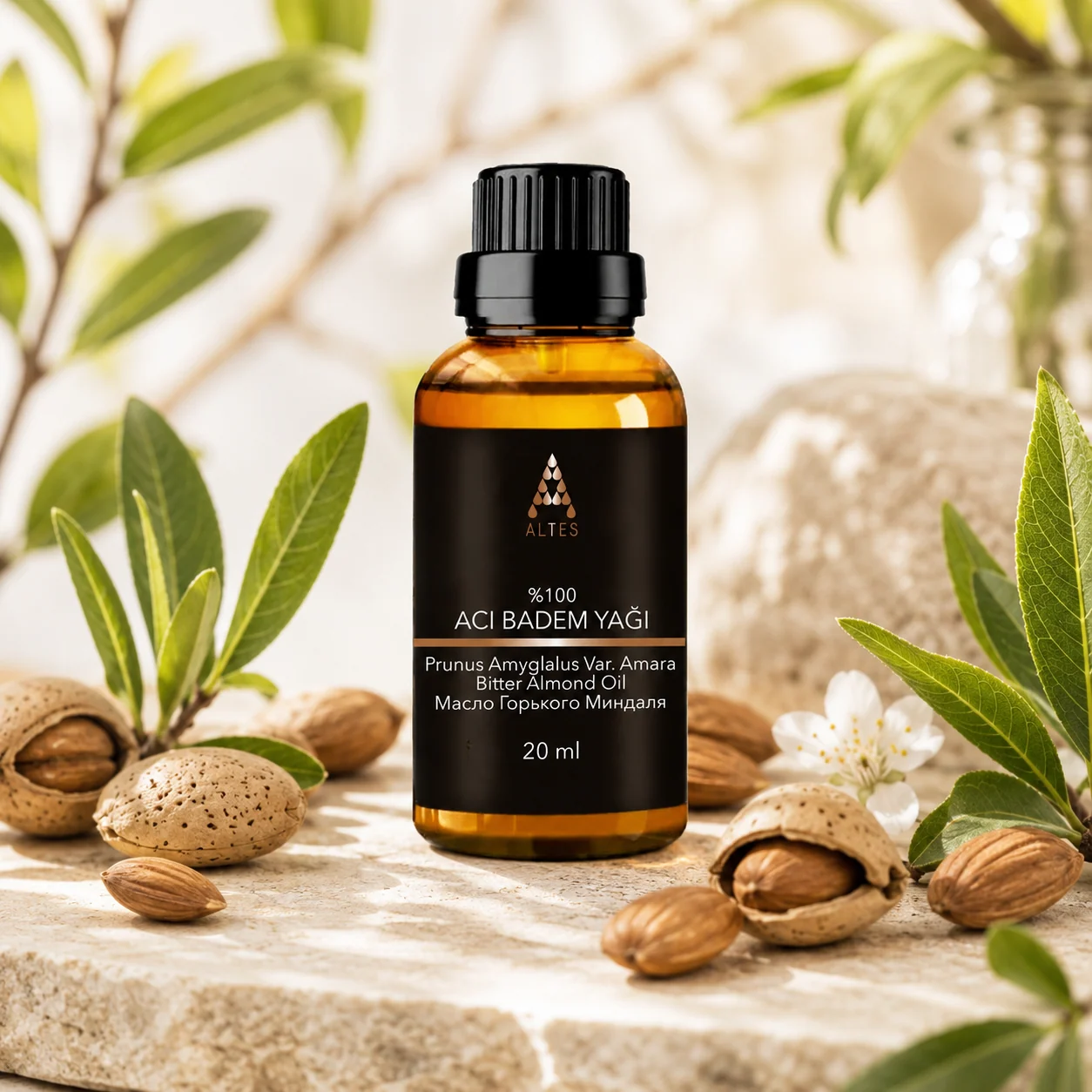 ALTES Acı Badem Yağı 20 ml – %100 Saf ve Doğal - ürün görseli 3