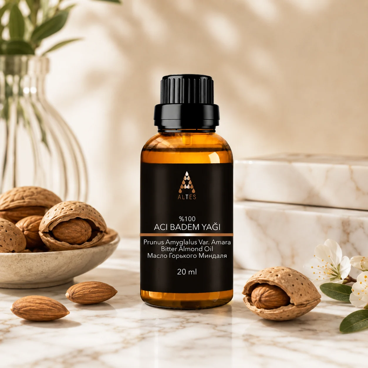 ALTES Acı Badem Yağı 20 ml – %100 Saf ve Doğal - ürün görseli 6