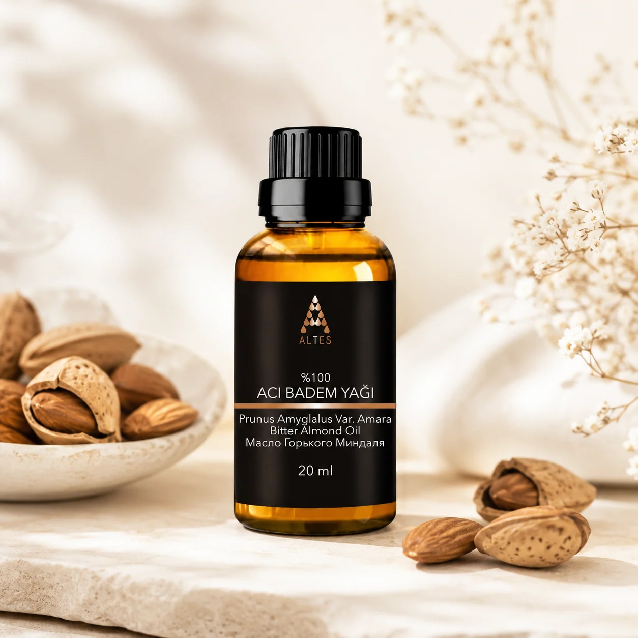 ALTES Acı Badem Yağı 20 ml – %100 Saf ve Doğal - ürün görseli 7