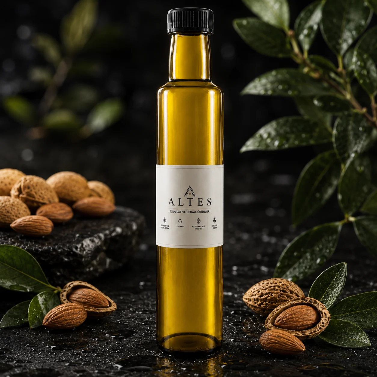 ALTES Acı Badem Yağı 250 ml – %100 Saf ve Doğal - ana ürün görseli