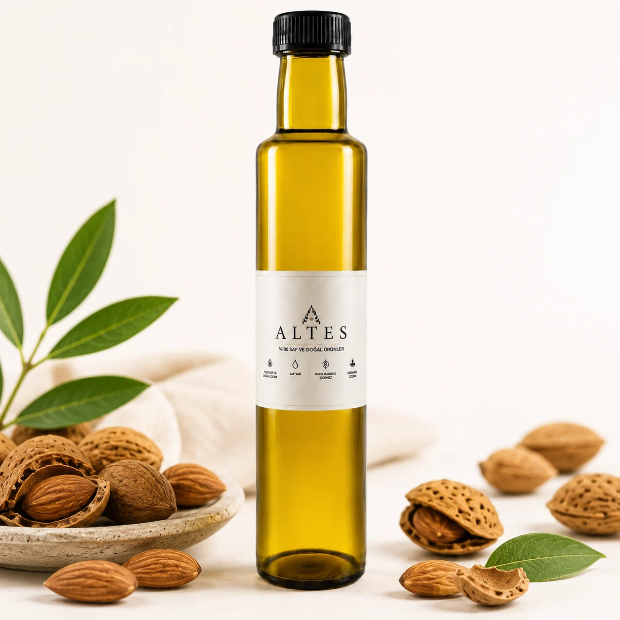 ALTES Acı Badem Yağı 250 ml – %100 Saf ve Doğal - ürün görseli 2