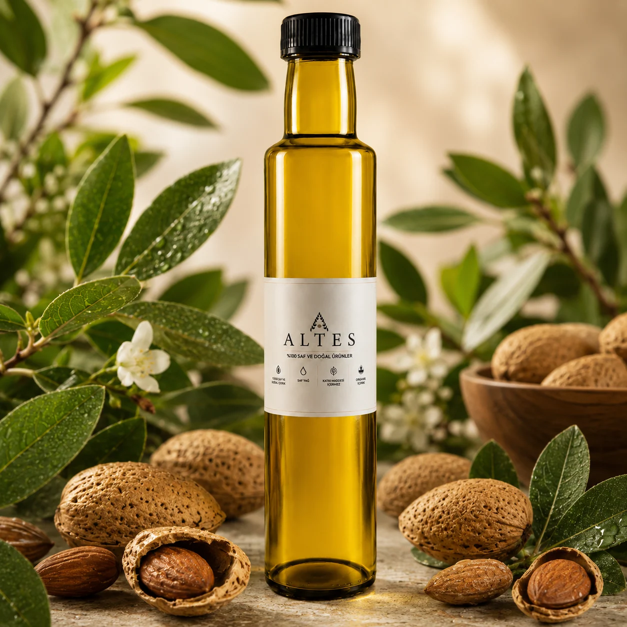 ALTES Acı Badem Yağı 250 ml – %100 Saf ve Doğal - ürün görseli 3