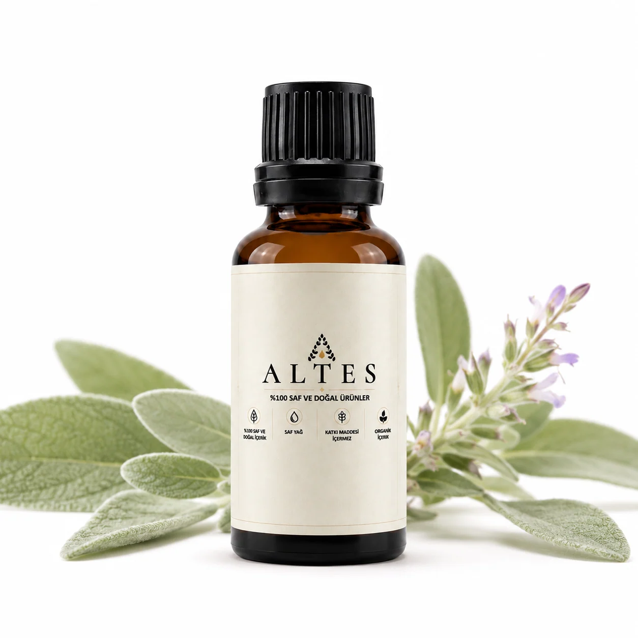 ALTES Adaçayı Uçucu Yağı 20 ml – %100 Saf ve Doğal - beyaz zemin ürün görseli