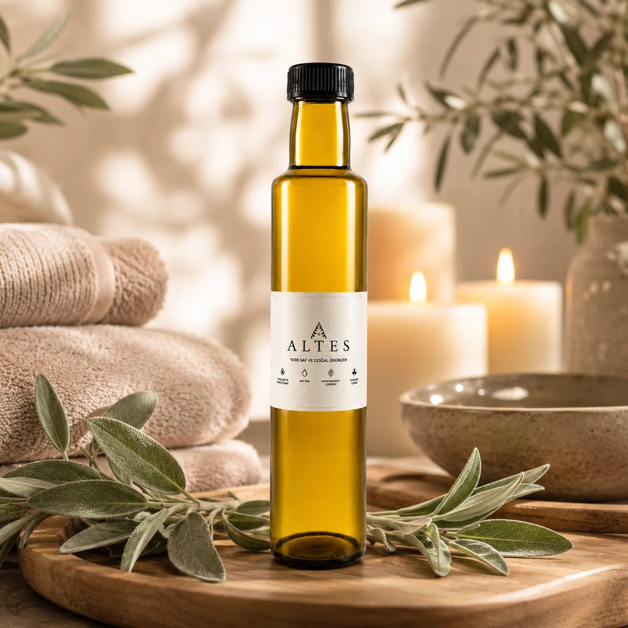 Adaçayı Uçucu Yağı 250 ml – %100 Saf ve Doğal