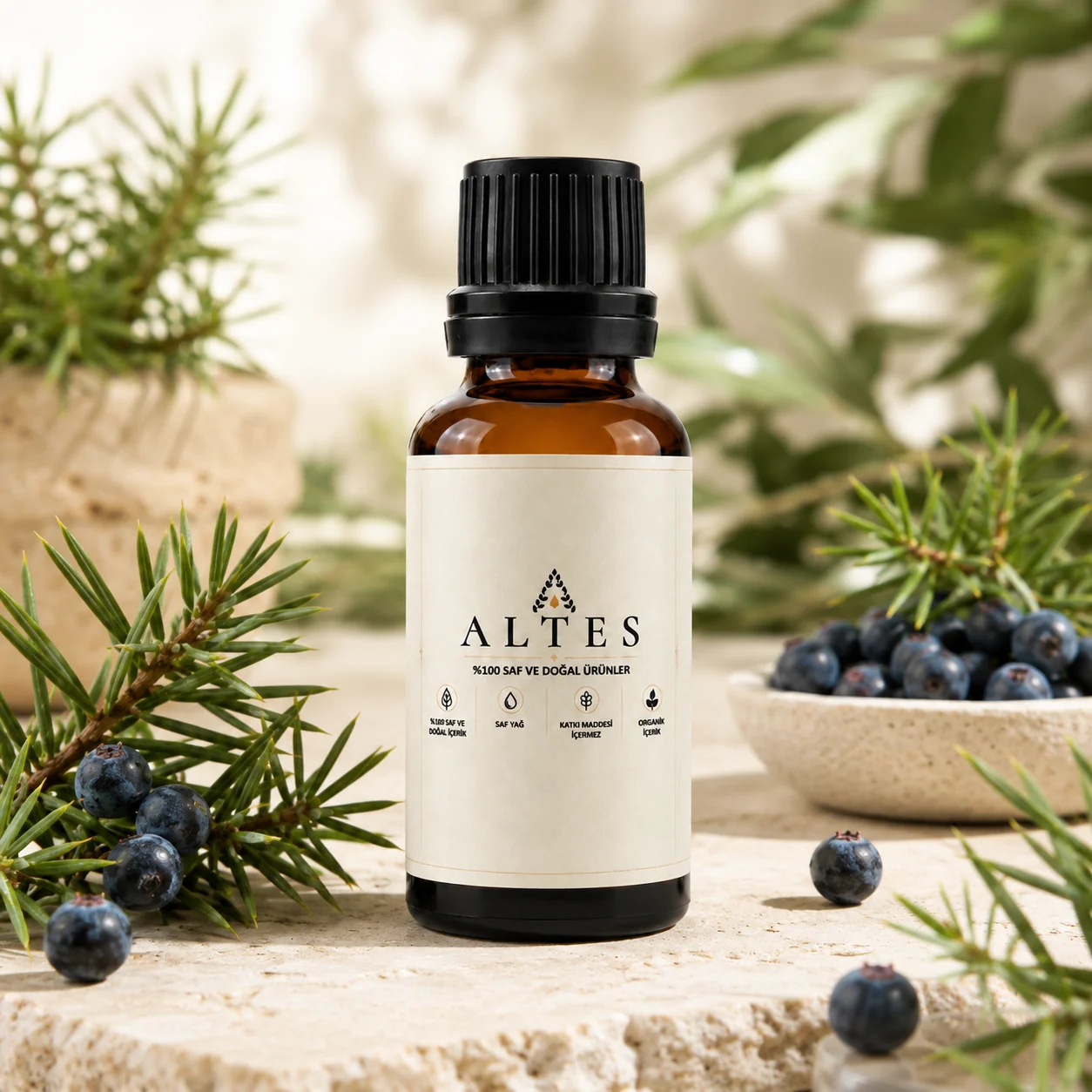 ALTES Ardıç Uçucu Yağı 20 ml – %100 Saf ve Doğal - botanik ürün görseli