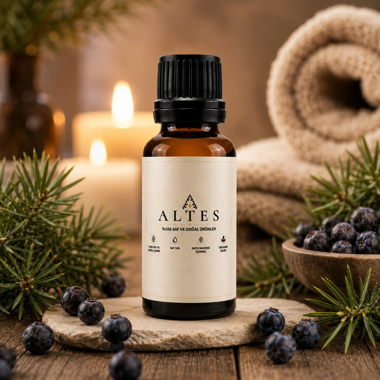 Ardıç Uçucu Yağı 20 ml – %100 Saf ve Doğal