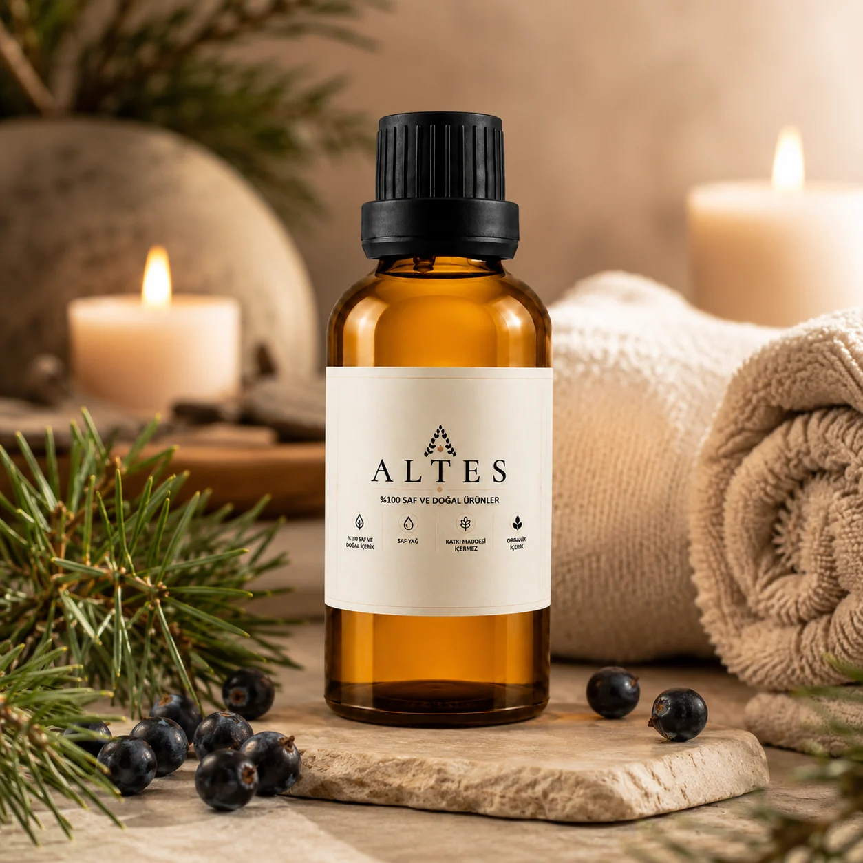 Ardıç Uçucu Yağı 50 ml – %100 Saf ve Doğal