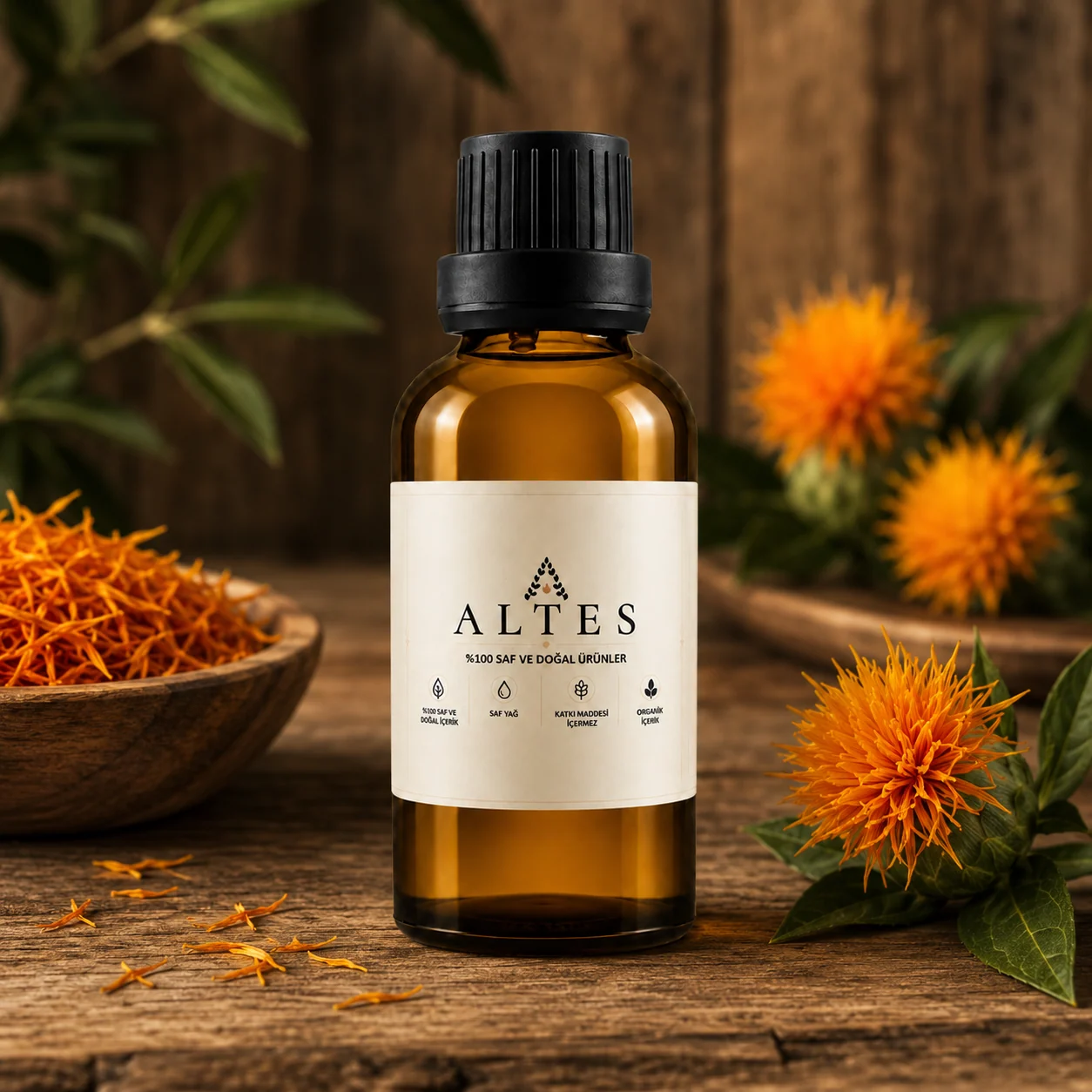 ALTES Aspir Yağı 100 ml – %100 Saf ve Doğal - ahşap zemin ürün görseli