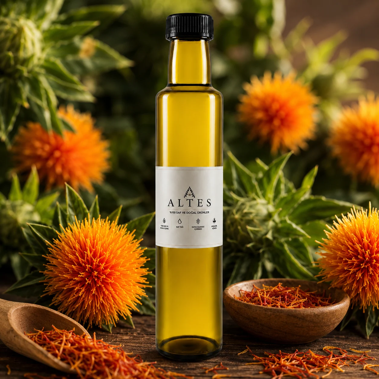 ALTES Aspir Yağı 250 ml – %100 Saf ve Doğal - bitkisel yakın plan ürün görseli