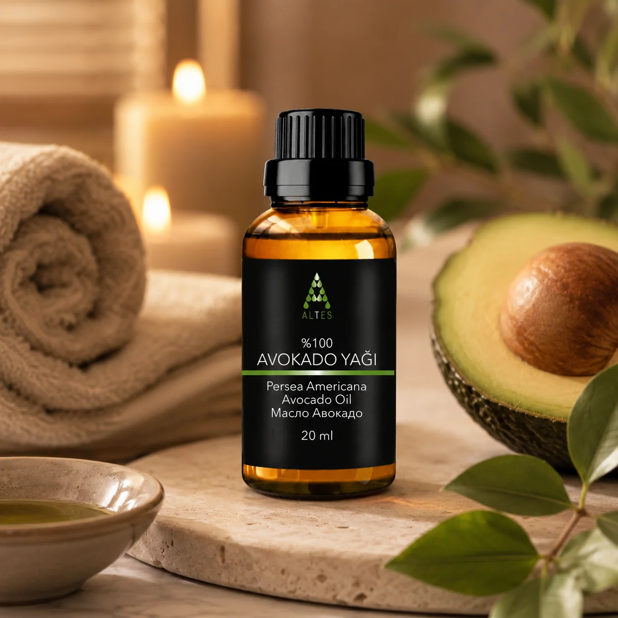 Avokado Yağı 20 ml – %100 Saf ve Doğal