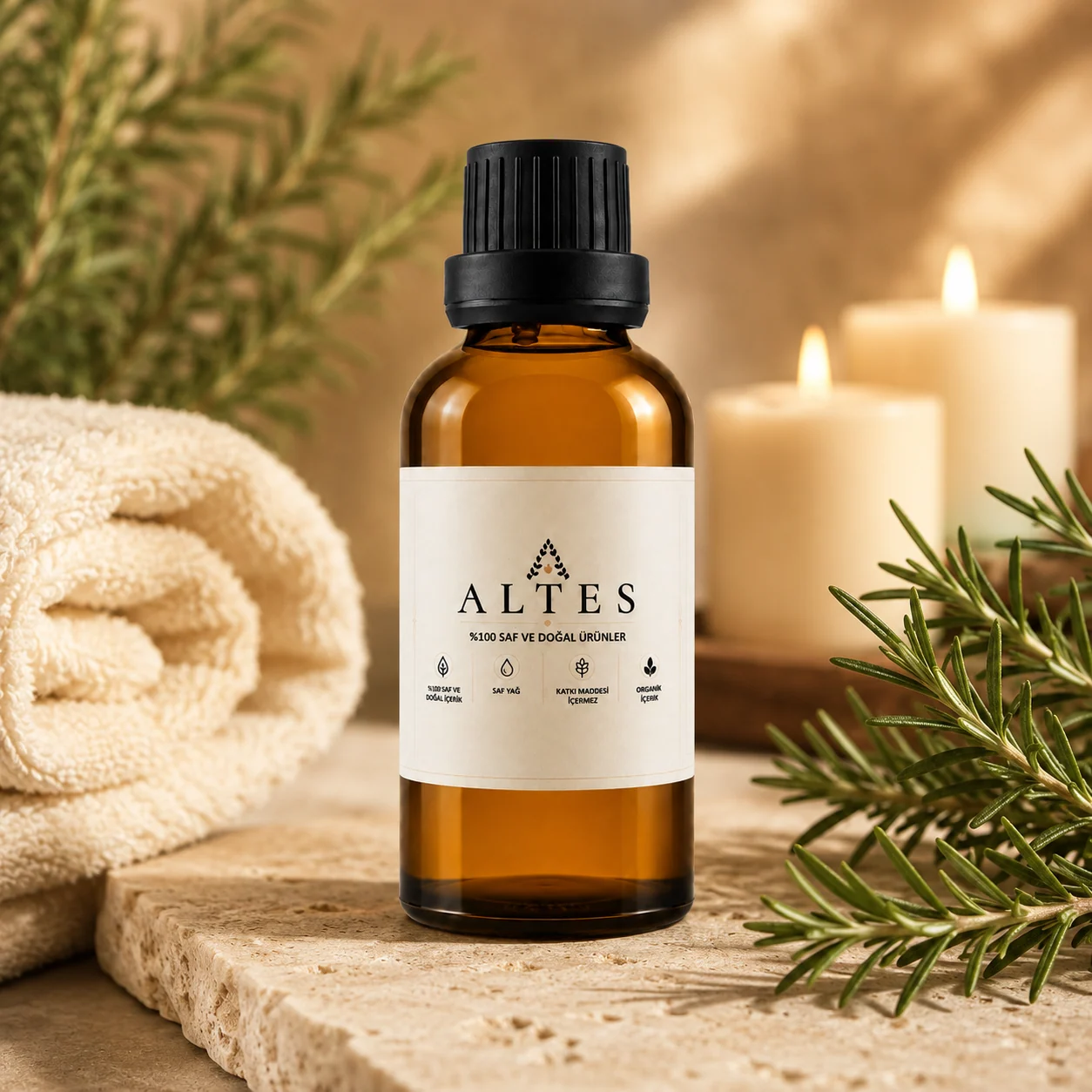 Biberiye Uçucu Yağı 100 ml – %100 Saf ve Doğal