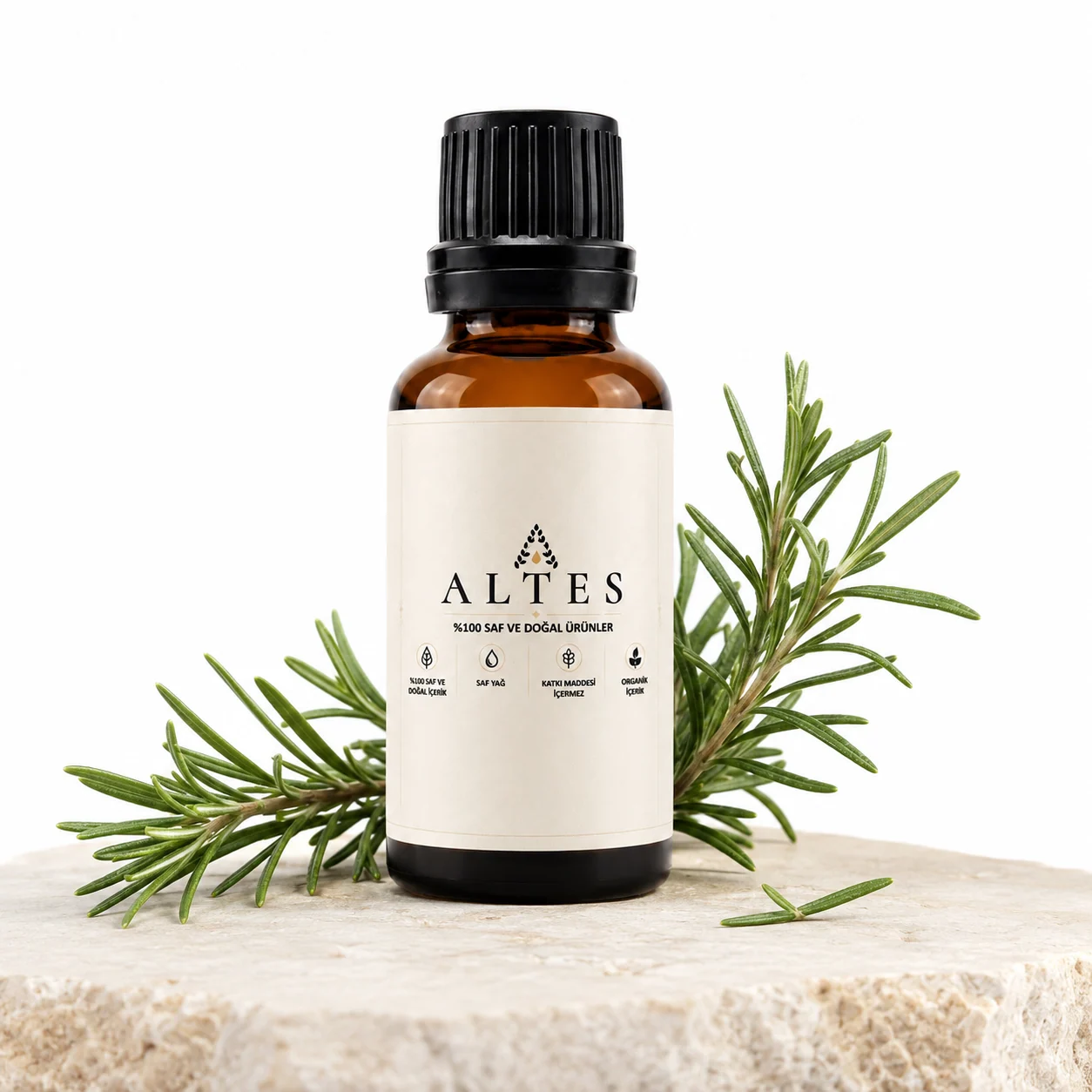 ALTES Biberiye Uçucu Yağı 20 ml – %100 Saf ve Doğal - beyaz zemin ürün görseli