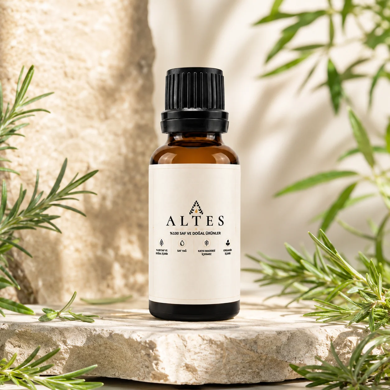 ALTES Biberiye Uçucu Yağı 20 ml – %100 Saf ve Doğal - botanik ürün görseli
