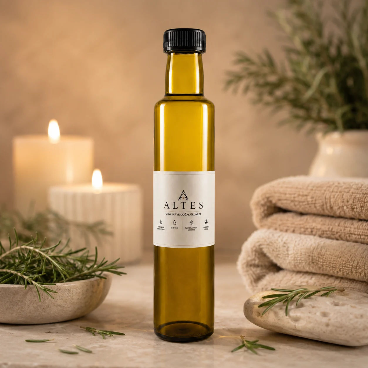 Biberiye Uçucu Yağı 250 ml – %100 Saf ve Doğal