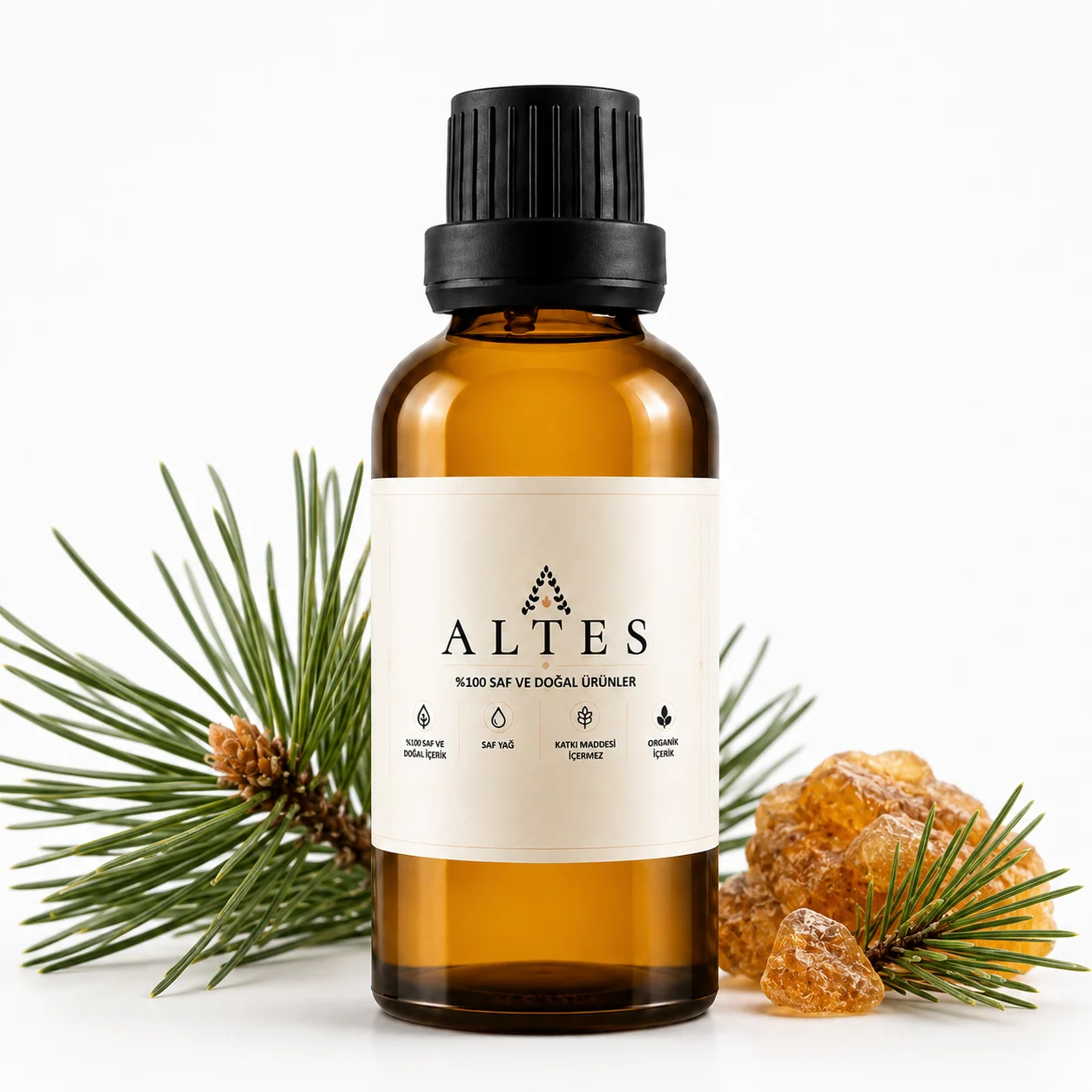 ALTES Çam Terebentin Yağı 50 ml – %100 Saf ve Doğal - beyaz zemin ürün görseli