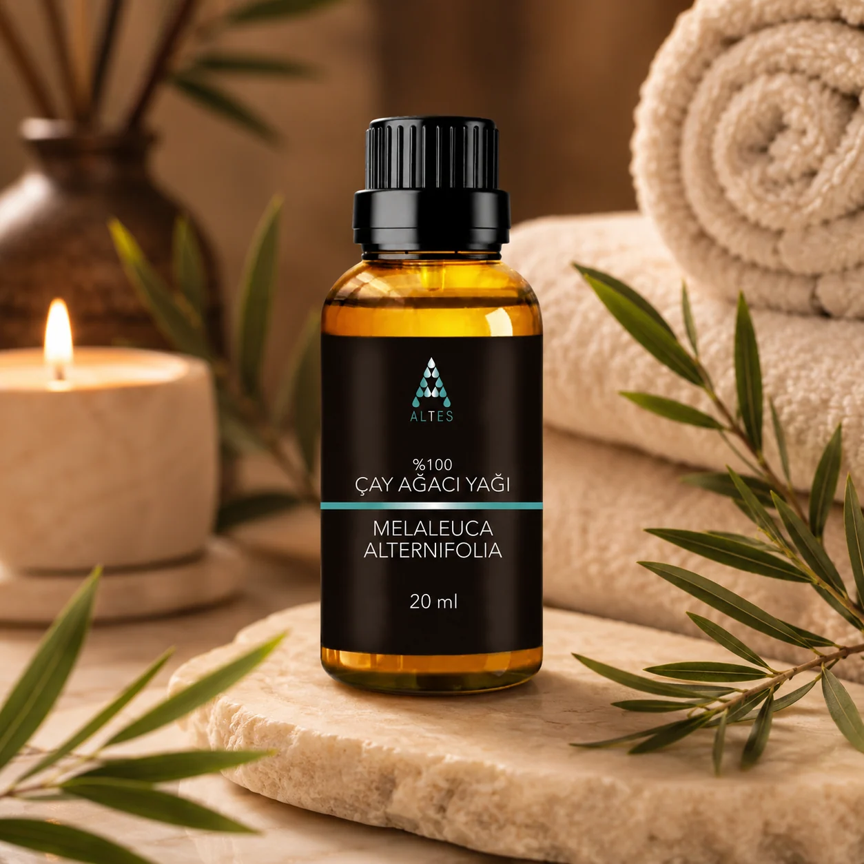 Çay Ağacı Uçucu Yağı 20 ml – %100 Saf ve Doğal