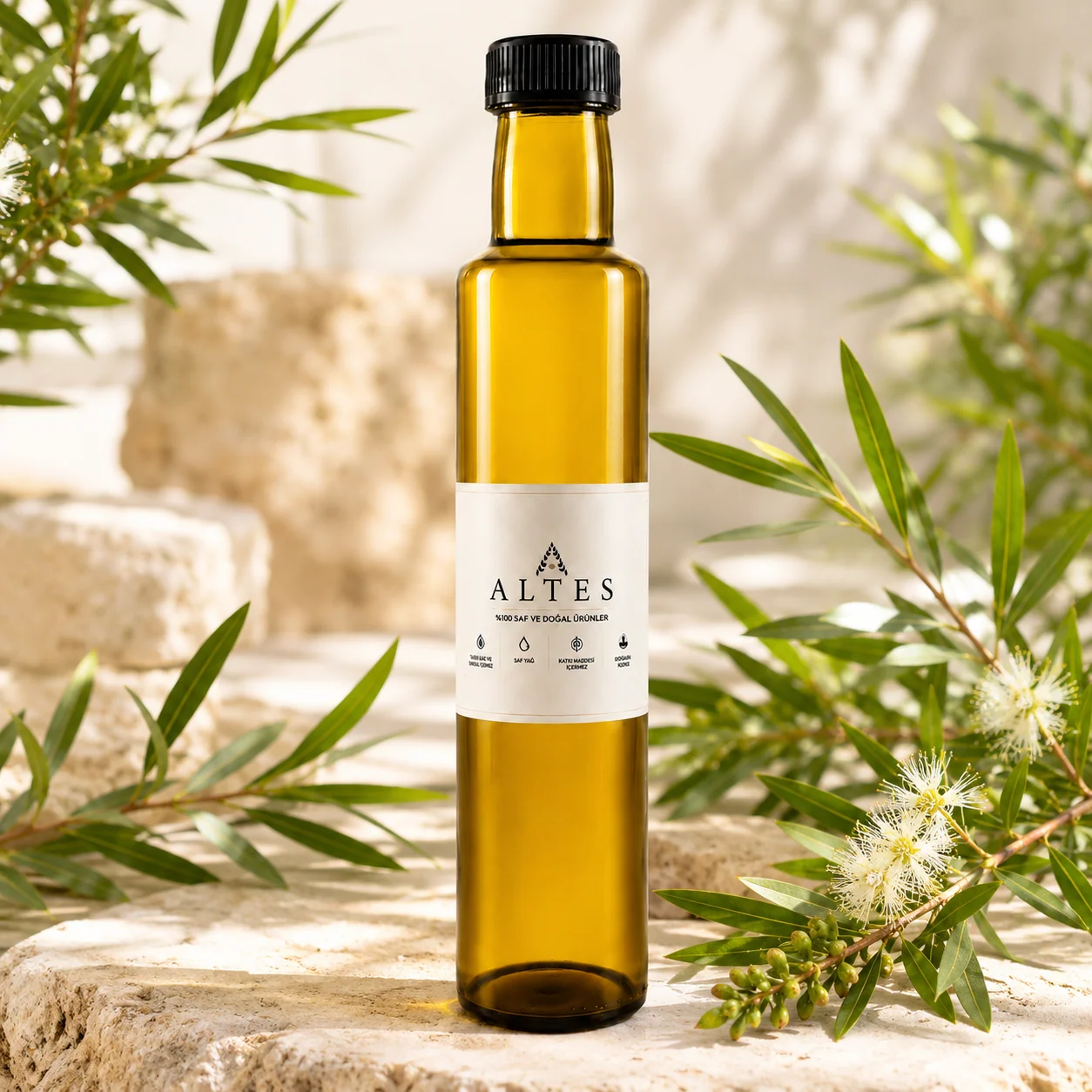 ALTES Çay Ağacı Uçucu Yağı 250 ml – %100 Saf ve Doğal - ana ürün görseli