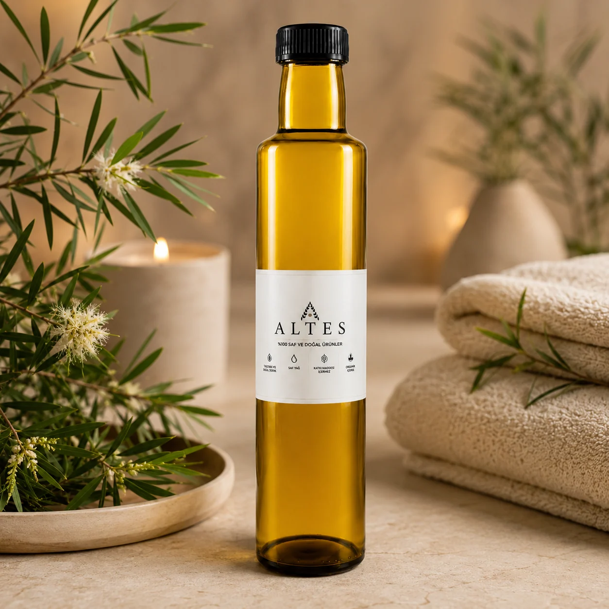 Çay Ağacı Uçucu Yağı 250 ml – %100 Saf ve Doğal