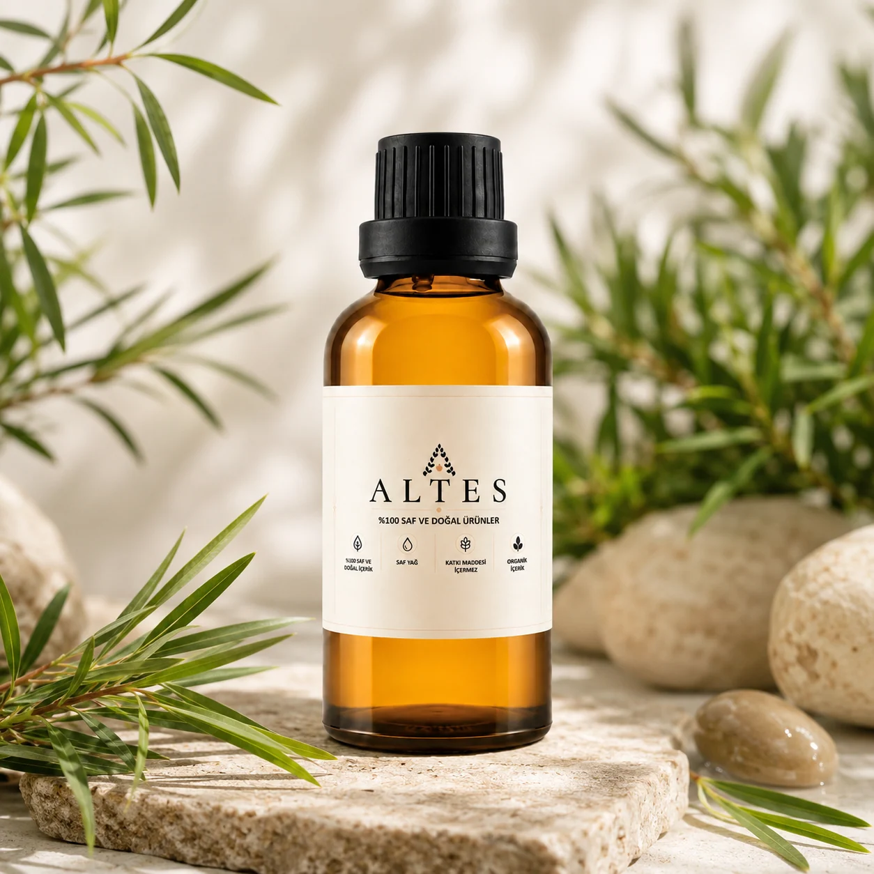 ALTES Çay Ağacı Uçucu Yağı 50 ml – %100 Saf ve Doğal - botanik ürün görseli