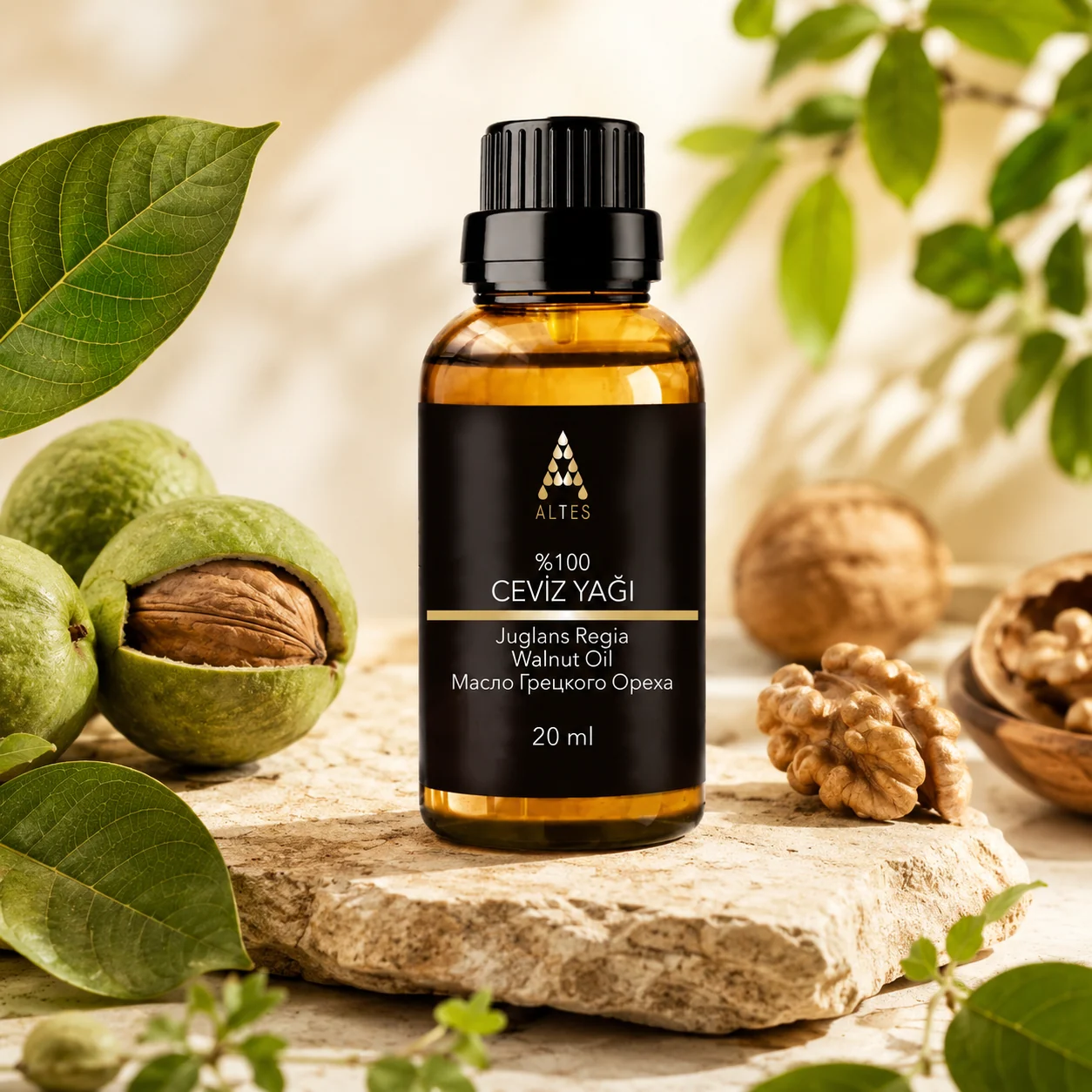 ALTES Ceviz Yağı 20 ml – %100 Saf ve Doğal - botanik ürün görseli