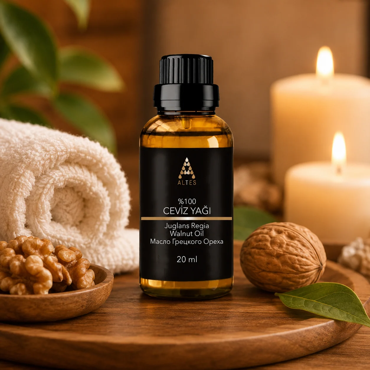 Ceviz Yağı 20 ml – %100 Saf ve Doğal