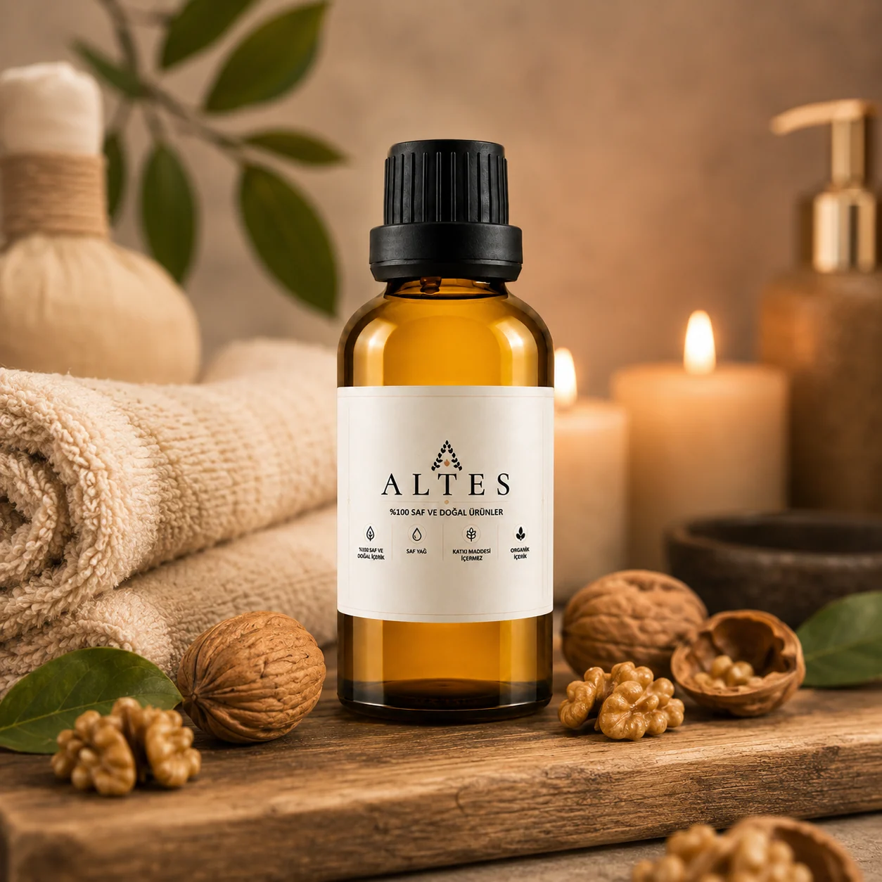 Ceviz Yağı 50 ml – %100 Saf ve Doğal
