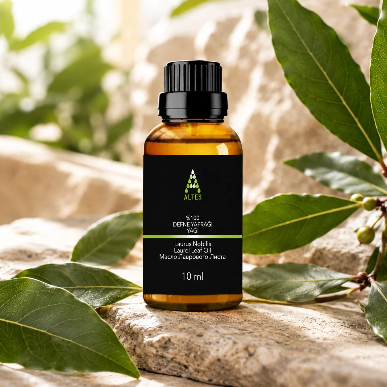 ALTES Defne Yaprağı Uçucu Yağı 10 ml – %100 Saf ve Doğal - botanik ürün görseli