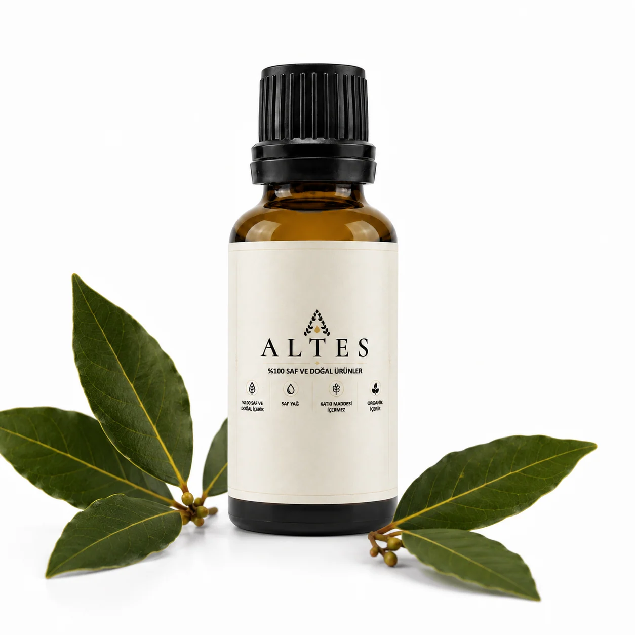 ALTES Defne Yaprağı Uçucu Yağı 20 ml – %100 Saf ve Doğal - beyaz zemin ürün görseli