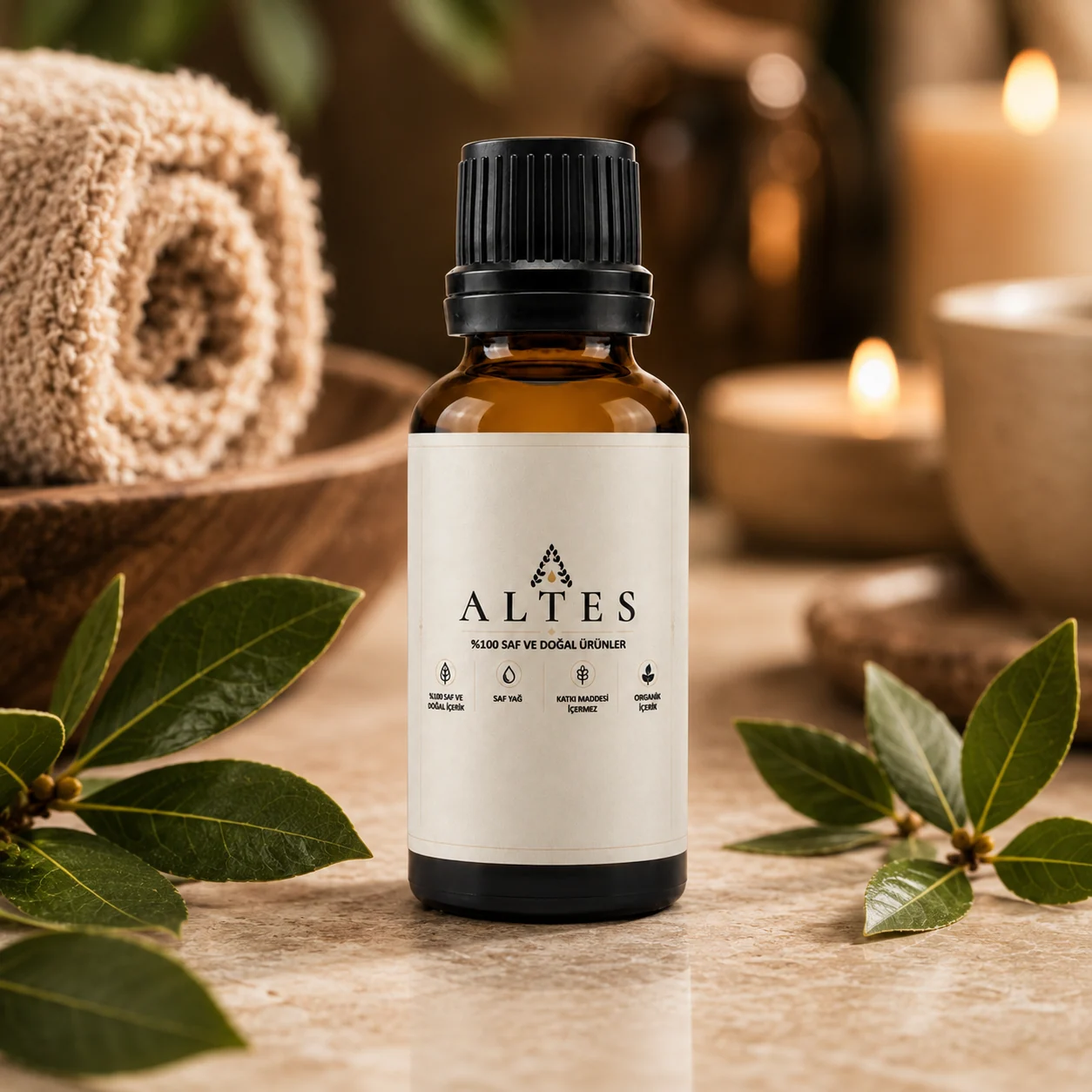 Defne Yaprağı Uçucu Yağı 20 ml – %100 Saf ve Doğal