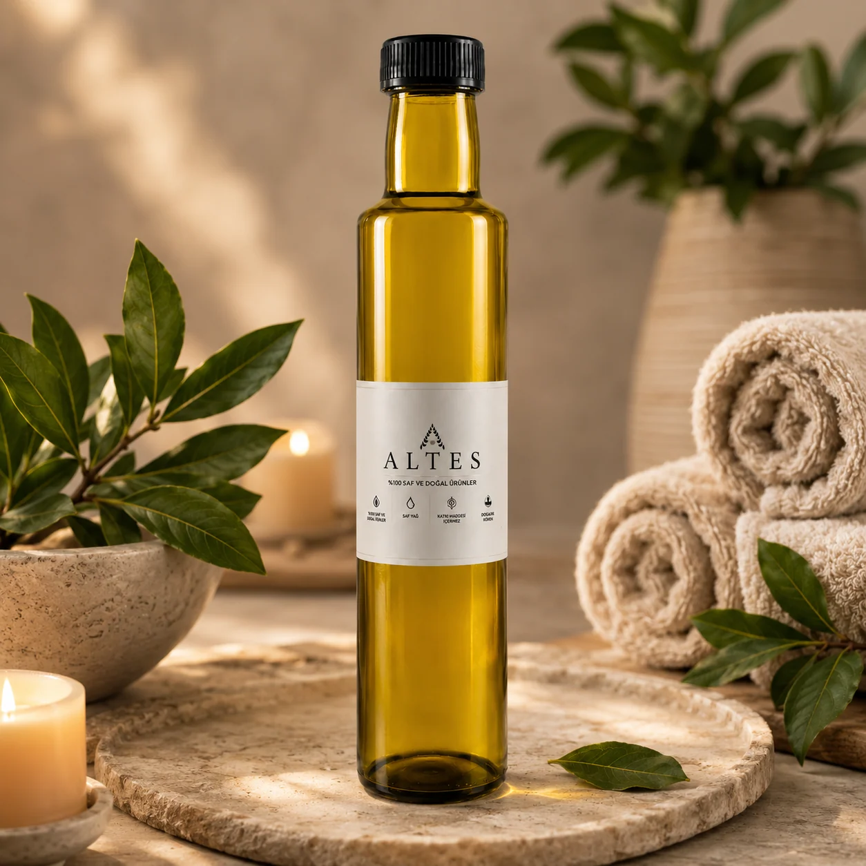 Defne Yaprağı Uçucu Yağı 250 ml – %100 Saf ve Doğal