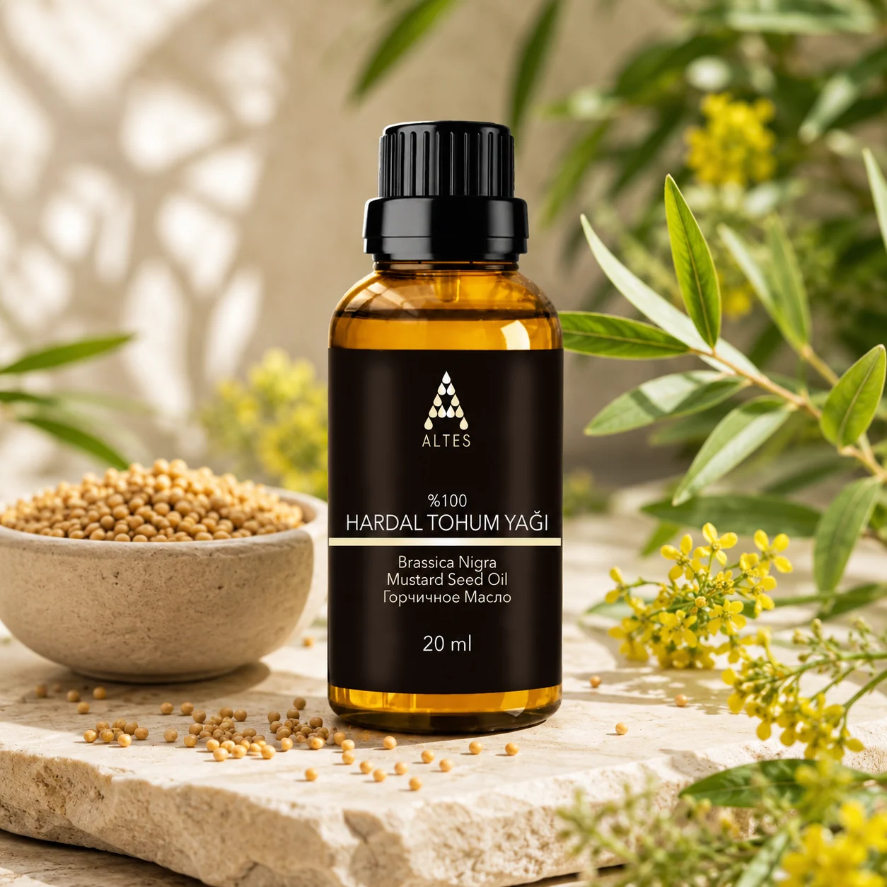 ALTES Hardal Tohumu Yağı 20 ml – %100 Saf ve Doğal - botanik ürün görseli