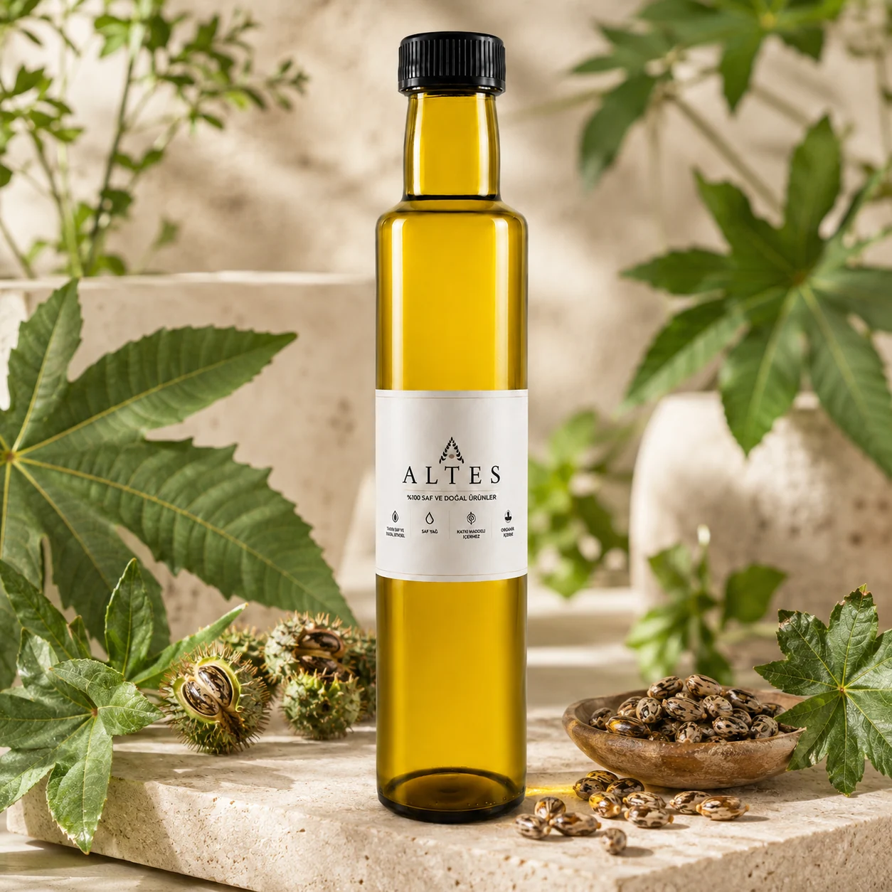 ALTES Hint Yağı 250 ml – %100 Saf ve Doğal - botanik ürün görseli