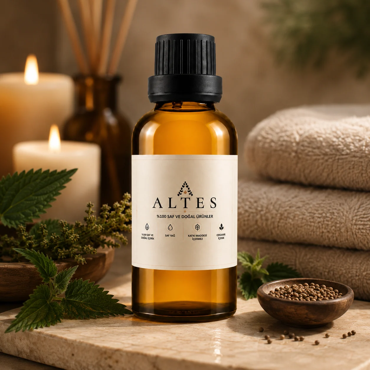 Isırgan Tohumu Yağı 100 ml – %100 Saf ve Doğal