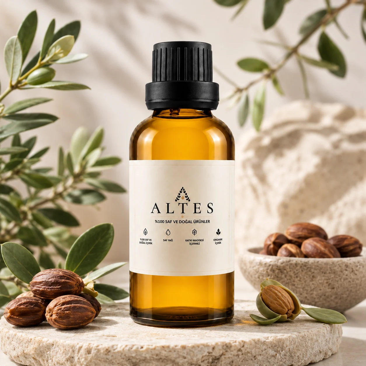 ALTES Jojoba Yağı 100 ml – %100 Saf ve Doğal - botanik ürün görseli