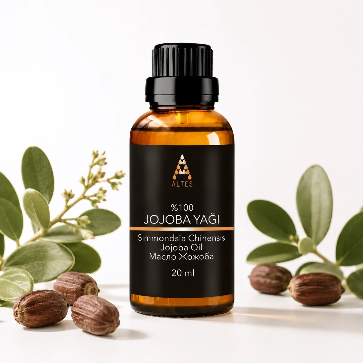 ALTES Jojoba Yağı 20 ml – %100 Saf ve Doğal - beyaz zemin ürün görseli