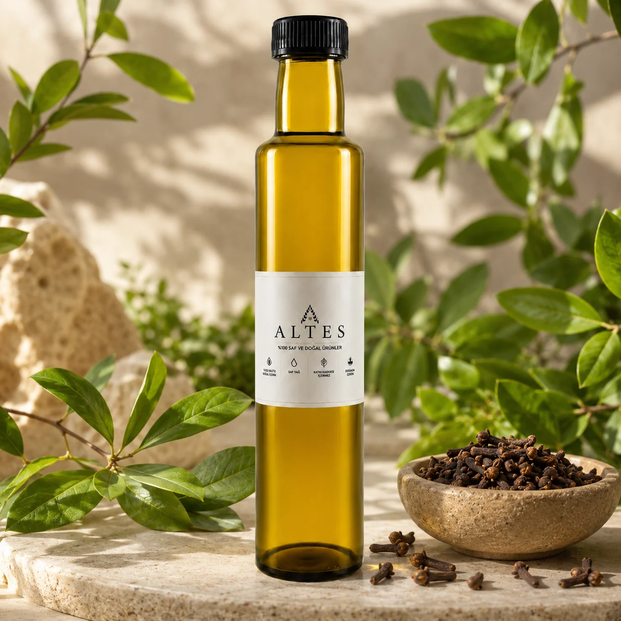 ALTES Karanfil Uçucu Yağı 250 ml – %100 Saf ve Doğal - botanik ürün görseli