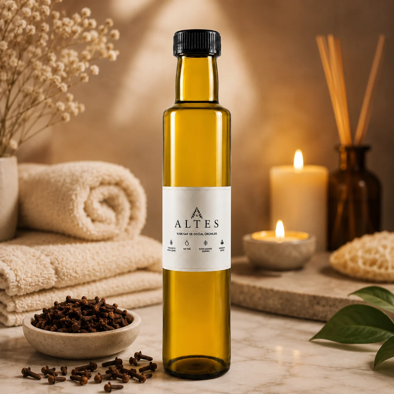 Karanfil Uçucu Yağı 250 ml – %100 Saf ve Doğal