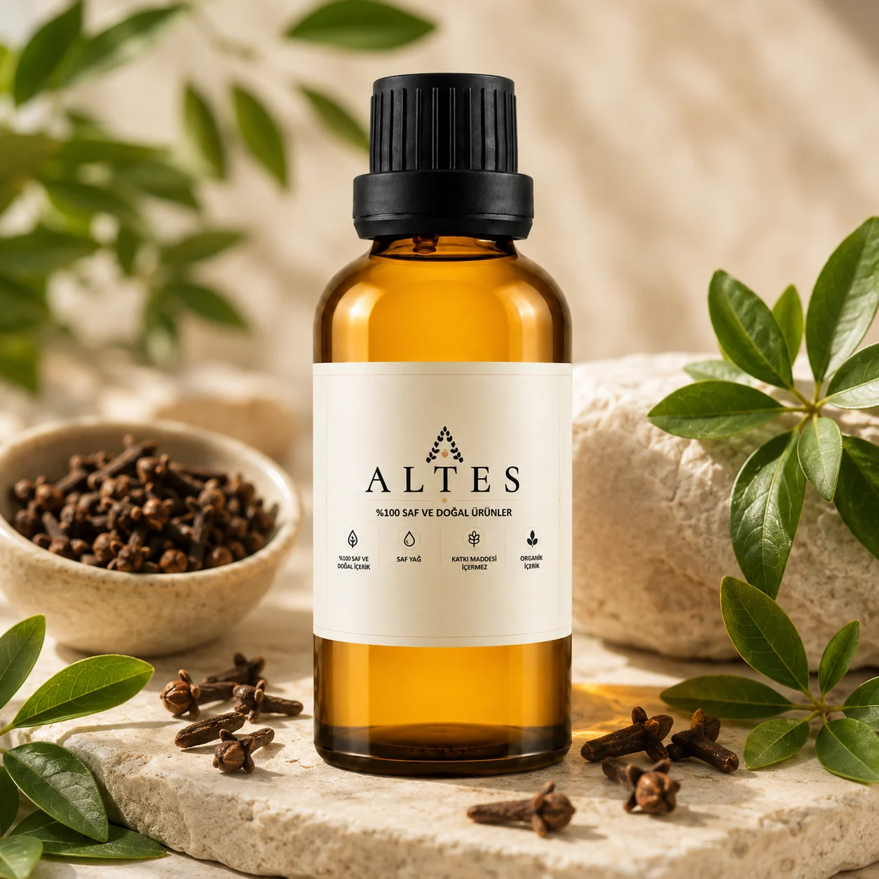 ALTES Karanfil Uçucu Yağı 50 ml – %100 Saf ve Doğal - botanik ürün görseli