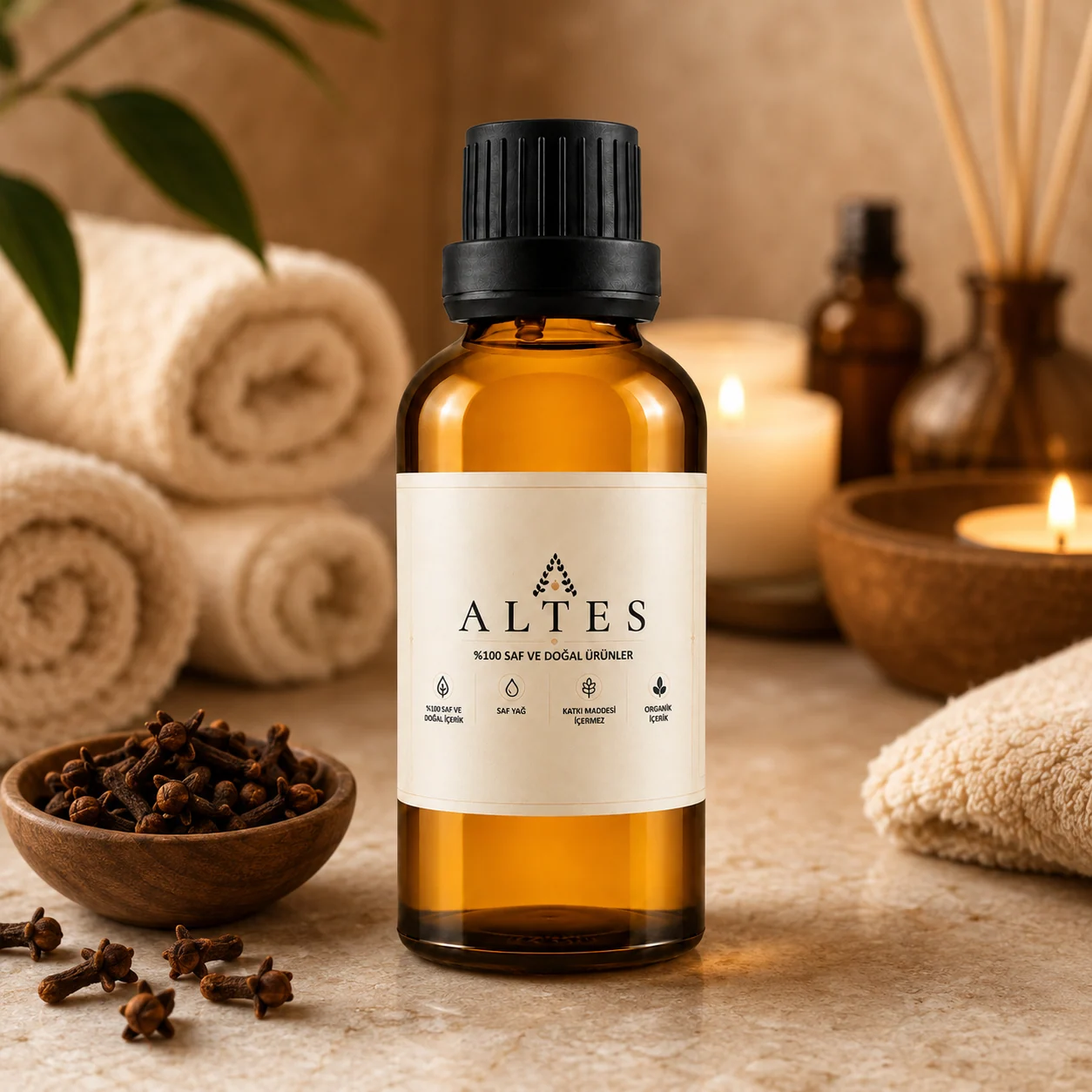 Karanfil Uçucu Yağı 50 ml – %100 Saf ve Doğal