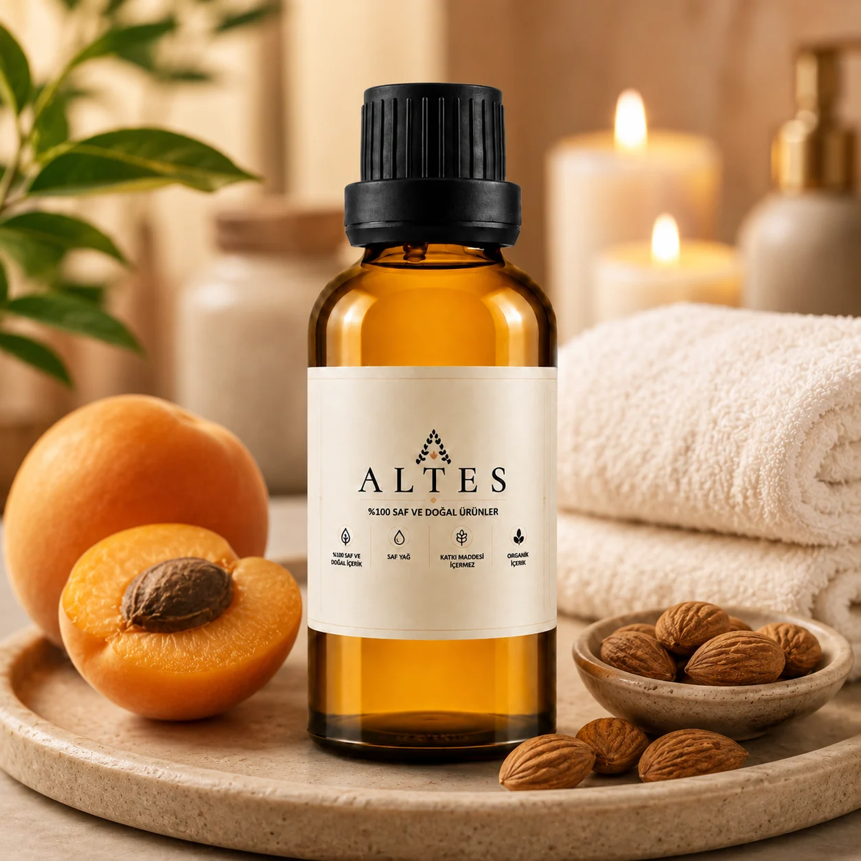 Kayısı Çekirdeği Yağı 100 ml – %100 Saf ve Doğal