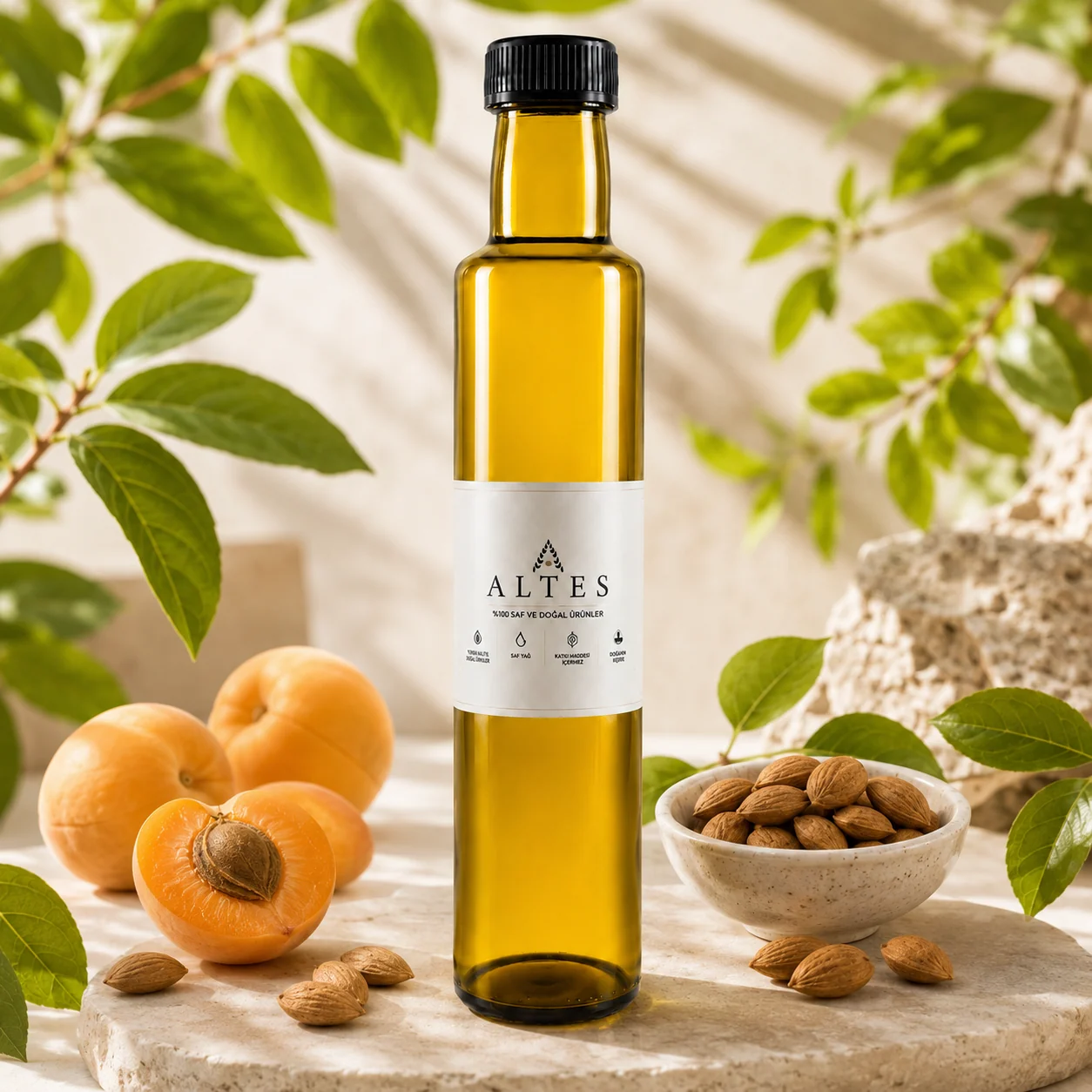 ALTES Kayısı Çekirdeği Yağı 250 ml – %100 Saf ve Doğal - botanik ürün görseli