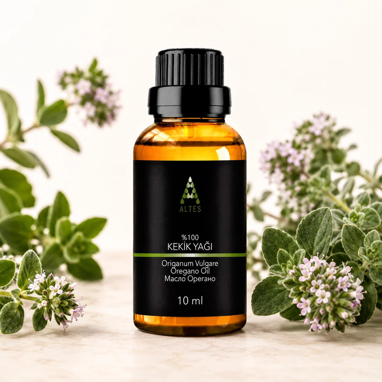 ALTES Kekik Uçucu Yağ 10 ml – %100 Saf ve Doğal - beyaz zemin ürün görseli