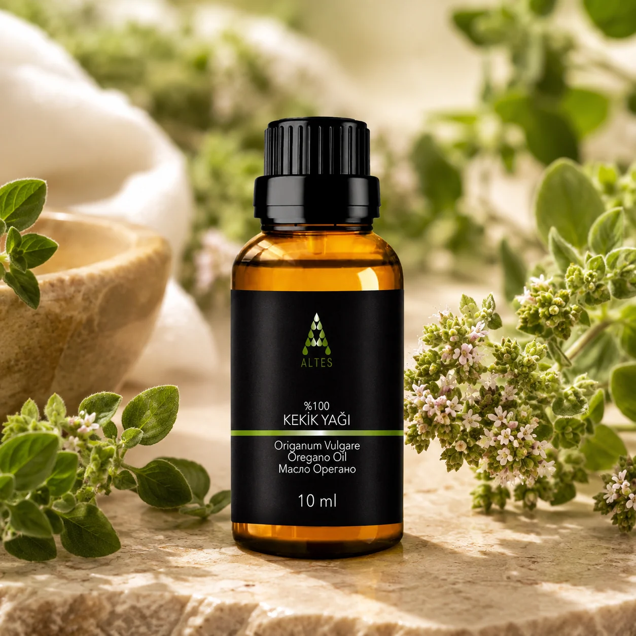 ALTES Kekik Uçucu Yağ 10 ml – %100 Saf ve Doğal - botanik ürün görseli